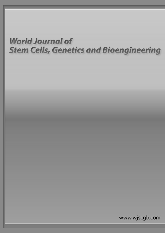 World Journal Of Stem Cells Genetics And Bioengineering